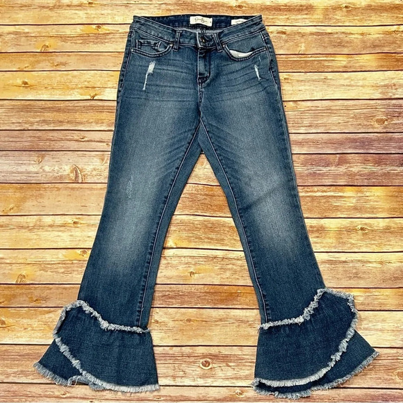 Jessica Simpson Forever Ruffle Hem Jeans - Picture 2 of 9